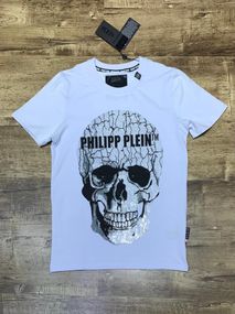 Футболка мужская с принтом повседневная M Белая