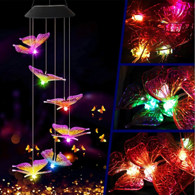 Садовый светильник-ночник 5 MULTI Led Solar на солнечной батарее 16 режимов