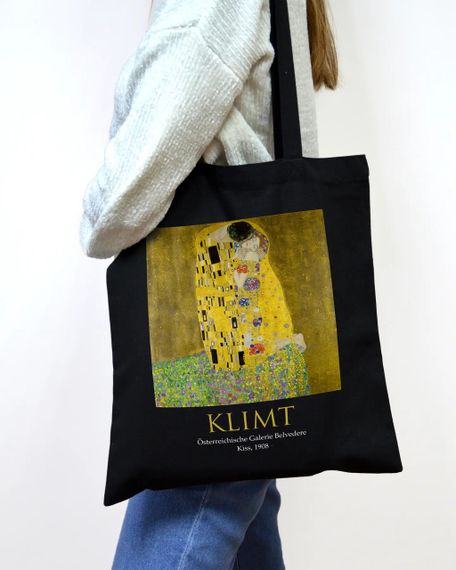 Екошопер Букопт ВК4064 KLIMT «Поцілунок» Чорний | Зображення 8