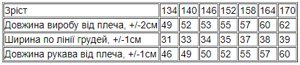 Водолазка для дівчинки (підліткова) Носи своє 146 Чорний (p-12371-137772) | Зображення 1