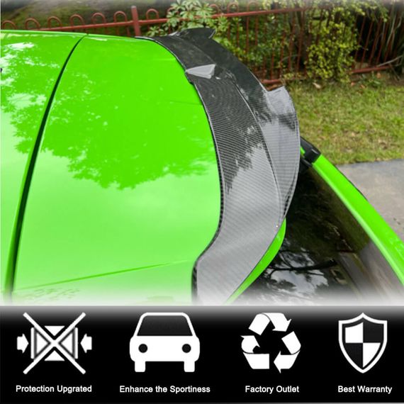 Спойлер (для HB, Карбон) для Ауди A3 2020- рр | Зображення 2