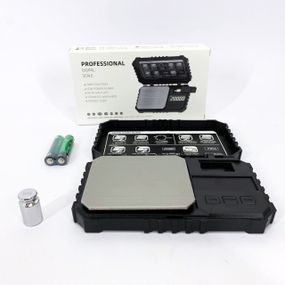 Ваги для вимірювання золота, Ваги лабораторні ювелірні, Кишенькові ваги на батарейках надточні IH-17