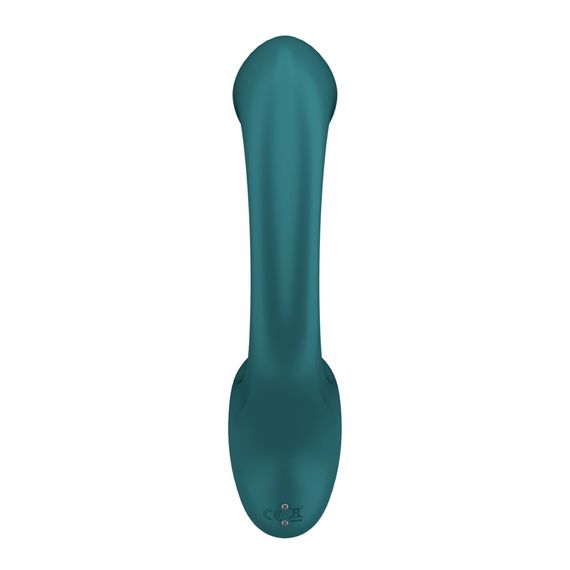 Вагінально-кліторальний вібратор Satisfyer G for Goddess 2 Bottle Green, 2 мотори | Зображення 3