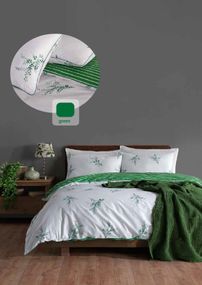 Постільна білизна Turkiz Ranforse 200 х 220 см Meltem Green