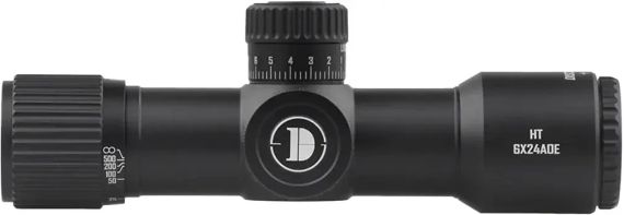 Приціл оптичний Discovery Optics HT 6x24 AOE сітка HMD з підсвічуванням. Кільця на Weaver/Picatinny