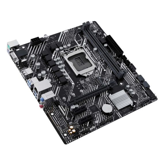 Материнcька плата ASUS  PRIME H510M-E R2.0 s1200 H470 2xDDR4 M.2 HDMI DP D-Sub mATX (90MB1FQ0-M0EAY0) | Зображення 2