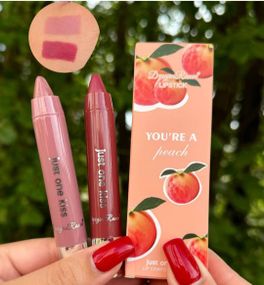 Набір помад-олівцем для губ Dragon Ranee Lipstick. Персик