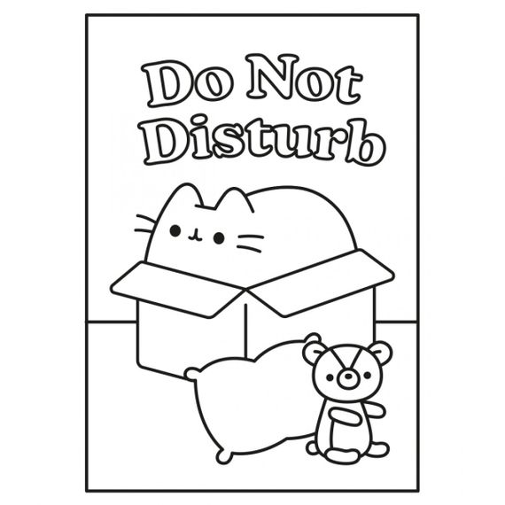 Розмальовка YES Pusheen 743229 8 аркушів | Зображення 2