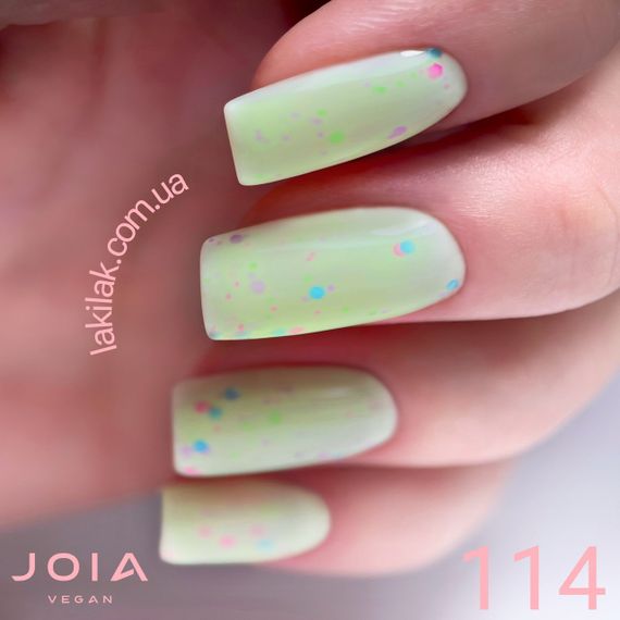 Гель-лак JOIA vegan 114, Lemon juice, yellow, 6 мл | Зображення 1