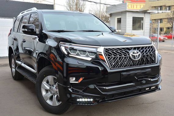 Решітка 2017-2024 (TRD) Тільки решітка (без хром війок) для Toyota Land Cruiser Prado 150 | Зображення 2