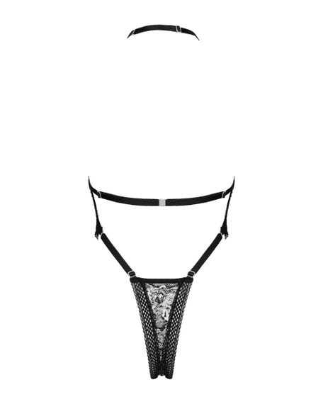 Боді Obsessive Xenita Бежевий S/M | Зображення 5