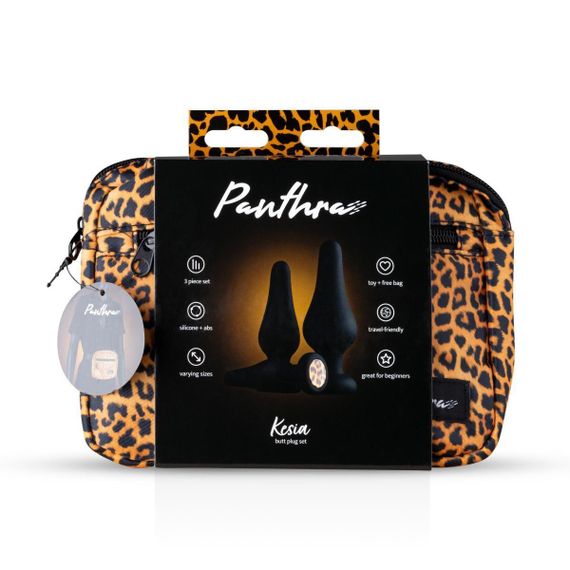 Набір силіконових анальних пробок Panthra - Kesia Sex Aura | Зображення 4