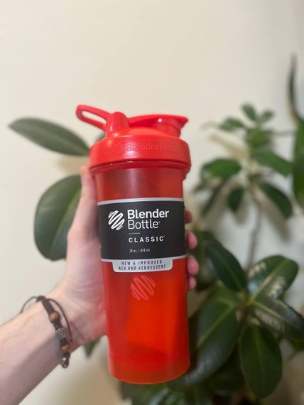 Спортивний шейкер BlenderBottle Classic Loop PRO 28oz/820ml Red (500482) | Зображення 8
