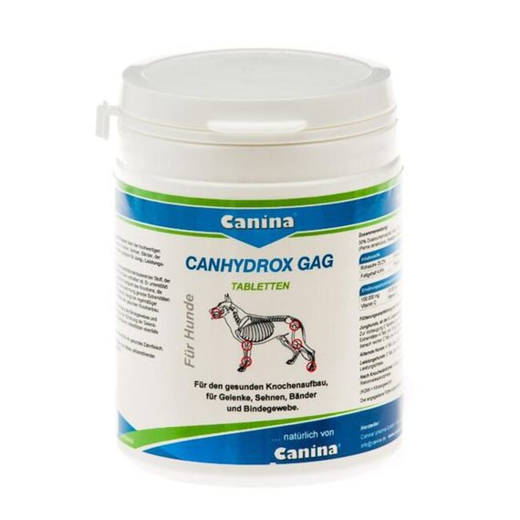 Витамины Canina PETVITAL Canhydrox GAG для восстановления костей и суставов у собак 120 табл