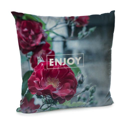 Подушка диванна з оксамиту Enjoy 45x45 см (45BP_ORG019)