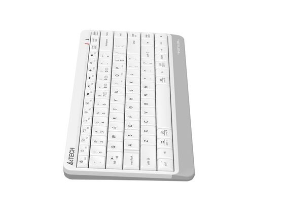 Клавіатура бездротова A4Tech Fstyler FBK11 (White),  USB, колір білий | Зображення 4