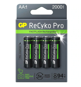 Акумулятор AA/HR06 2000mAh (приблизно 4 шт.) GP Photoflash