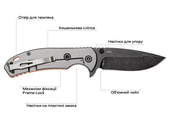 Ніж Skif Sturdy II BSW Orange | Зображення 7
