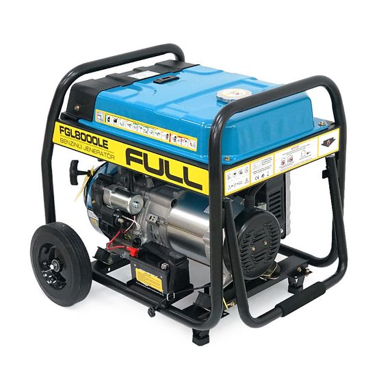 Генератор бензиновый FULL FGL 8000LE, 1-фазный 230V, 50Hz, 8.1kVA/6.5kW | Зображення 1