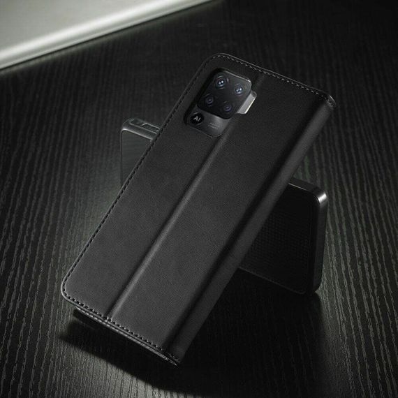 Чохол книжка iMeeke для Oppo Reno 5 4G / 5G колір Чорний | Зображення 5
