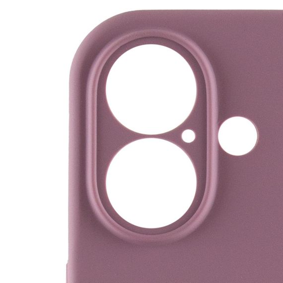Чохол Silicone Case Full Camera Protective (AA) для Apple iPhone 16 (6.1") Ліловий / Lilac Pride | Зображення 3