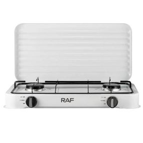 Плита газова настільна на 2 конфорки RAF 8033 Біла