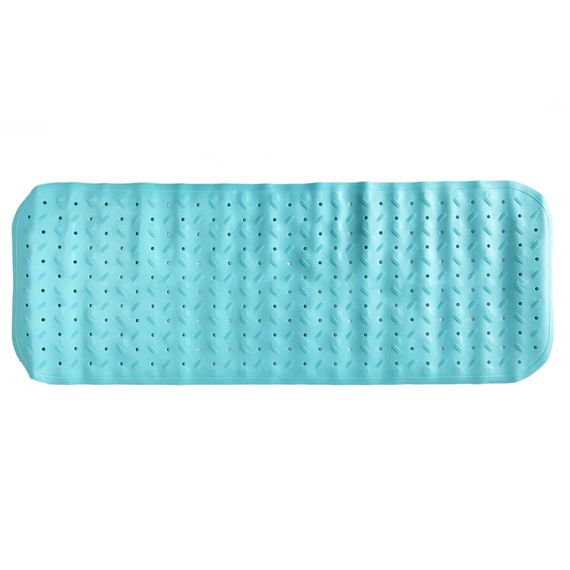Коврик в ванную комнату на присосках MGZ-0901(Turquoise) 35х95 см
