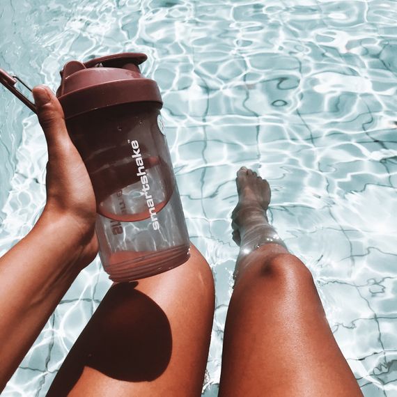 Спортивний шейкер SmartShake Original2GO One 800ml Deep Rose (Pink) | Зображення 3