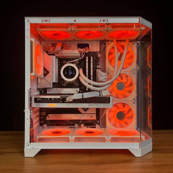 Збірка на замовлення: ігровий ПК GameMax Hype-M White Tower / AMD Ryzen 5 7500F (6 (12) ядер по 3,7 - 5,0 ГГц) / 32 ГБ DDR5 / 1000 ГБ SSD M.2 / nVidia GeForce RTX 5060 Ti, 16 ГБ GDDR7, 128-bit / 750 Вт б/в | Зображення 5