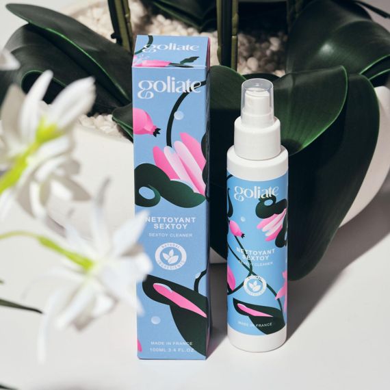 Антибактеріальний спрей для іграшок Goliate Nettoyant Sextoy 100 мл, безпечний для тіла Sex Aura | Зображення 8