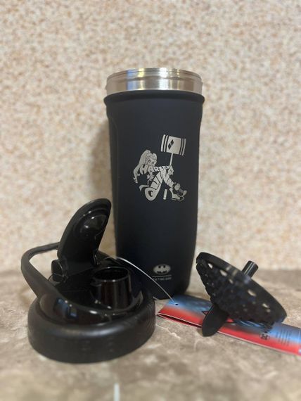 Спортивний шейкер SmartShake Reforce 900ml DC Harley Quinn | Зображення 3