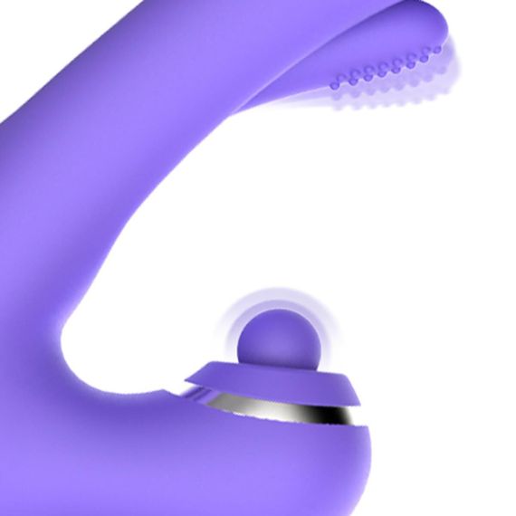 Вібратор-кролик Good Vibes Only - Tess Rabbit Vibrator with G-Spot Stimulator | Зображення 4
