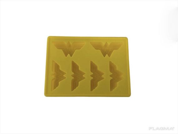 Силиконовая форма 3D для выпечки, льда, шоколада Чудо Женщина | Зображення 1