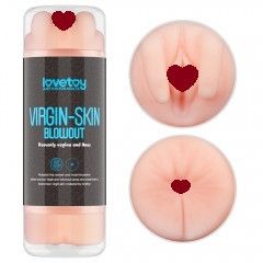 Мастурбатор - Virgin-Skin Blowout Stroker Vagina and Anus Sex Aura