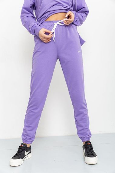 Спорт костюм женский двухнитка  цвет сиреневый 129R1515 | Зображення 4