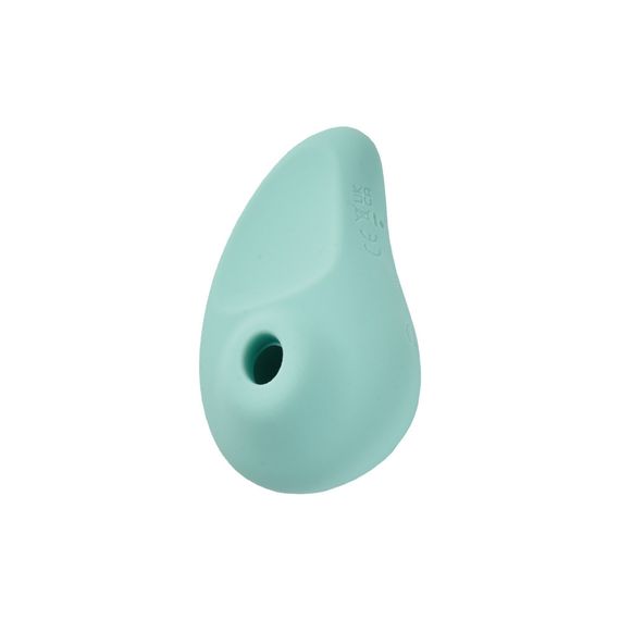 Вакуумный стимулятор клитора Sweet Em Drop с вибрацией, бирюзовый, 9.3 х 4.4 см Sex Aura | Зображення 1