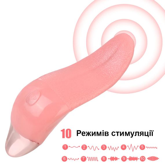 Вибратор с подогревом для клиторальной стимуляции  (USB) | Зображення 5