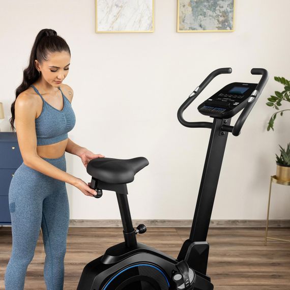 Велотренажер Gymtek XB6000 электромагнитный синий | Зображення 6