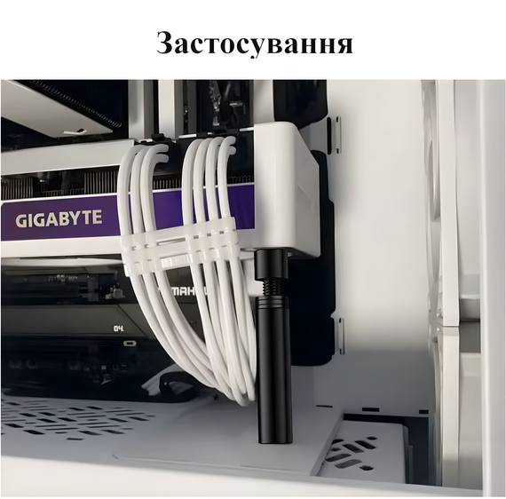Універсальний тримач для відеокарти Teucer VC-16 B Plus опорна підставка для відеокарти | Зображення 3