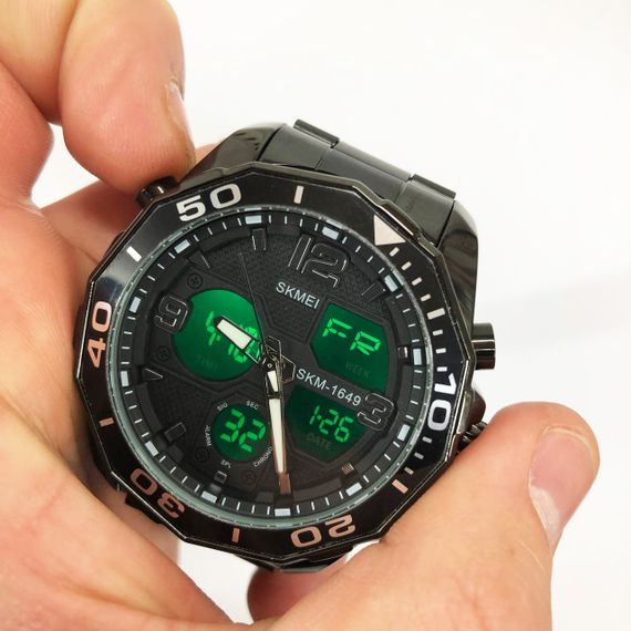 Елегантні годинники для чоловіків SKMEI, Чоловічі якісні кварцові годинники Наручні чоловічі UW-98 | Зображення 9