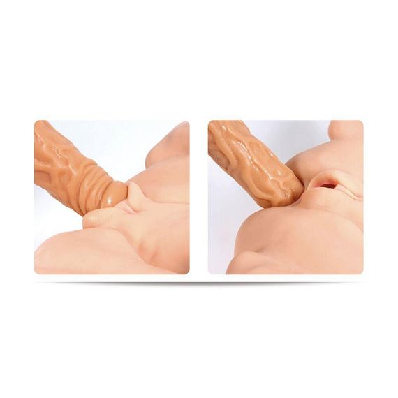 Мастурбатор лялька Kokos Victoria 2WayPlus з функцією масажу та вібрацією з вібрацією і масажем, два входи: Sex Aura | Зображення 5