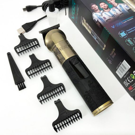 Тример VGR V-296, Багатофункціональна машинка для стрижки бороди, Професійний триммер для гоління | Зображення 1