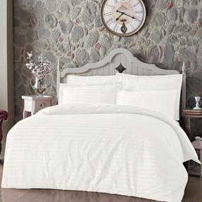 Постельное белье Altinbasak Satin 200 х 220 см Always Beyaz