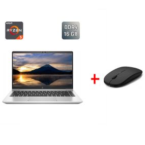 Ультрабук Б-класс HP ProBook 445 G8 / 14" (1920x1080) IPS / AMD Ryzen 5 5600U (6 (12) ядер по 2.3 - 4.2 GHz) / 16 GB DDR4 / 256 GB SSD / AMD Radeon Vega 7 Graphics / Fingerprint / WebCam б/у + Подарок Беспроводная мышь / USB