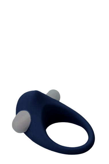 Ерекційне кільце з вібрацією Dream Toys Rings of Love, синій sexstyle | Зображення 3