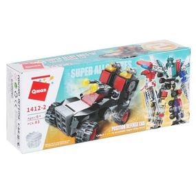 Дитячий Конструктор Qman 1412-1-6 транспорт, 79 дет  (Position Defense Car)