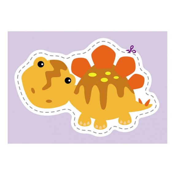 Вирізалки для найменших. Кумедні динозаврики КЕНГУРУ 1376002 від 3 років | Зображення 3