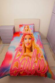 Дитяча постільна білизна Kayra Ranforse 160×220 Barbie Cute