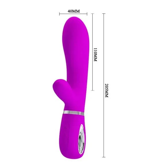 Вібратор PRETTY LOVE THOMAS USB PURPLE 7 function Sex Aura | Зображення 5