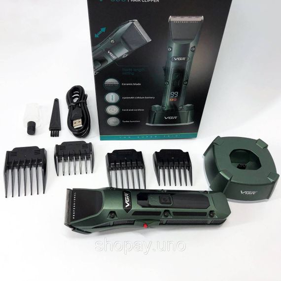 Машинка для стрижки волосся з різними насадками VGR V-696, Машинка для стрижки від акб ML-62 | Зображення 4